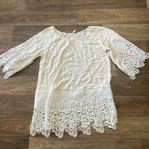 Lace boutique top